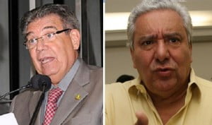Senador Cyro Miranda e deputado Vilmar Rocha: projetos sacrificados para segurar Caiado