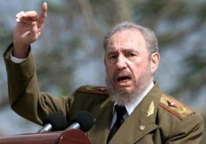 Fidel Castro, líder da revolução cubana: em que pesem as conquistas, é tempo de abrir o país à democracia
