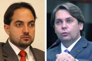 Deputados Samuel Belchior e Bruno Peixoto: suspeitos de trair a oposição