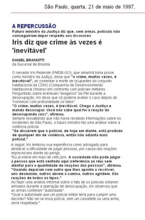 folha iris crime