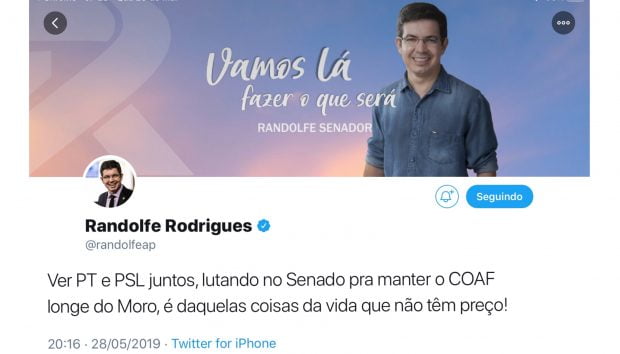 Moro sem Coaf: "Ver Bolsonaro, Centrão e PT juntos não tem 