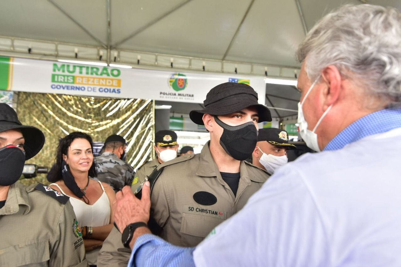 Segurança Pública leva serviços ao mutirão do governo de Goiás em Aparecida